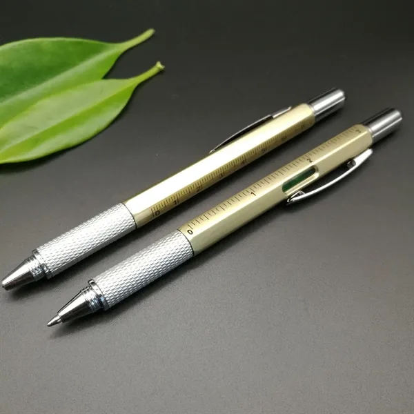 6 in 1 Multi-Tool Screen Touch Ballpoint Pen - 6 in 1 Multi-Tool Screen Touch Ballpoint Pen - Image 3 of 3