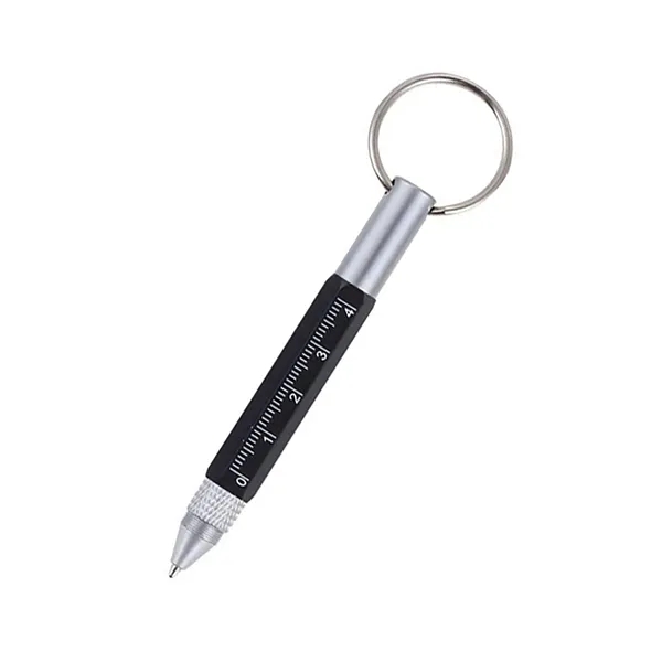 5 in 1 Multi-Tool Touch Screen Sturdy Metal Ballpoint Pen - 5 in 1 Multi-Tool Touch Screen Sturdy Metal Ballpoint Pen - Image 4 of 5