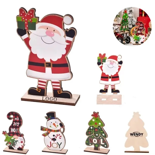 Christmas Wood Ornament Standing Sign - Christmas Wood Ornament Standing Sign - Image 0 of 1