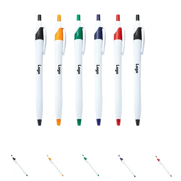 Click-Action Plastic Ballpoint Pen - Click-Action Plastic Ballpoint Pen - Image 0 of 0