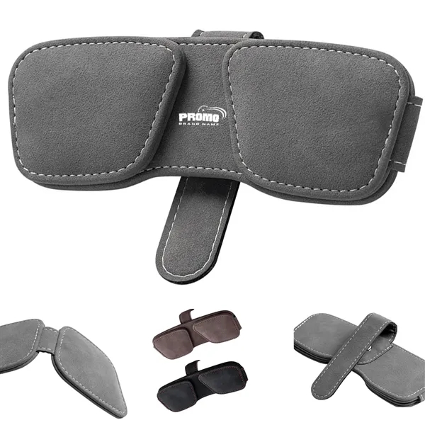 Non-slip Soft Magnetic Universal Car Visor Sunglasses Holder - Non-slip Soft Magnetic Universal Car Visor Sunglasses Holder - Image 0 of 2