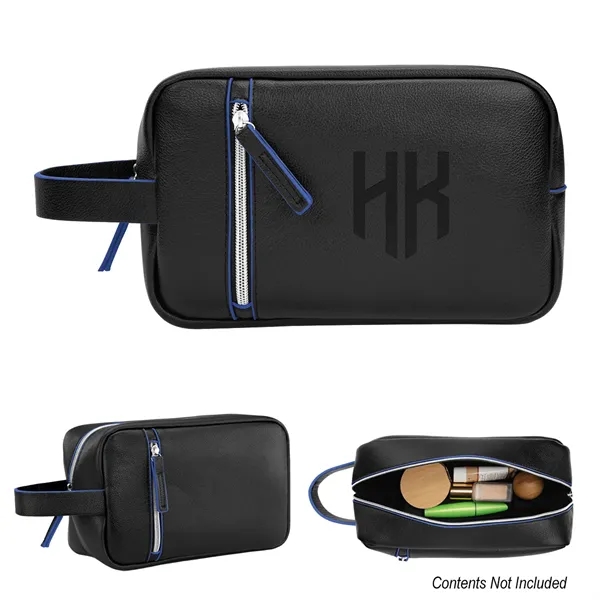 Custom Glen Leatherette Toiletry Bag
