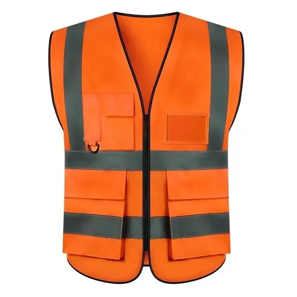 Class 2 Safety Vest With Extra Pockets - Class 2 Safety Vest With Extra Pockets - Image 2 of 9