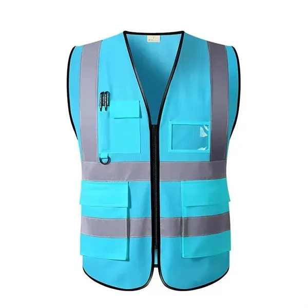 Class 2 Safety Vest With Extra Pockets - Class 2 Safety Vest With Extra Pockets - Image 4 of 9