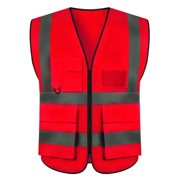 Class 2 Safety Vest With Extra Pockets - Class 2 Safety Vest With Extra Pockets - Image 7 of 9