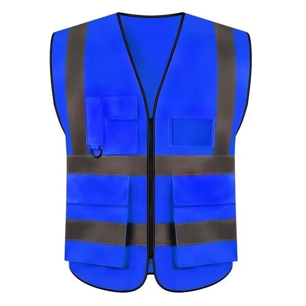 Class 2 Safety Vest With Extra Pockets - Class 2 Safety Vest With Extra Pockets - Image 8 of 9