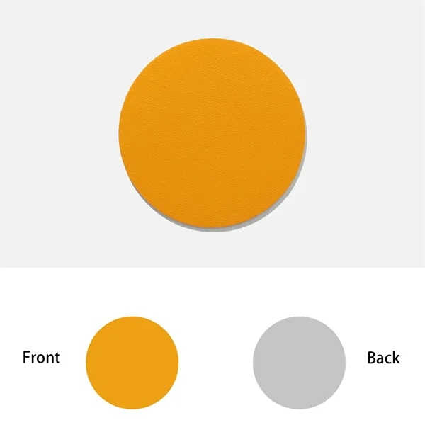 PU Leather Insulated Round Coasters Double Sided MOQ50pcs - PU Leather Insulated Round Coasters Double Sided MOQ50pcs - Image 3 of 11