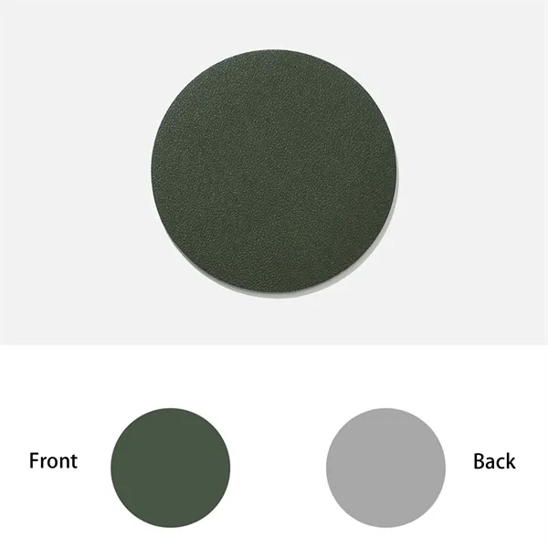 PU Leather Insulated Round Coasters Double Sided MOQ50pcs - PU Leather Insulated Round Coasters Double Sided MOQ50pcs - Image 5 of 11