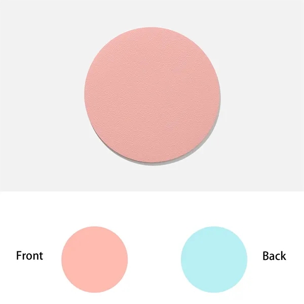 PU Leather Insulated Round Coasters Double Sided MOQ50pcs - PU Leather Insulated Round Coasters Double Sided MOQ50pcs - Image 7 of 11