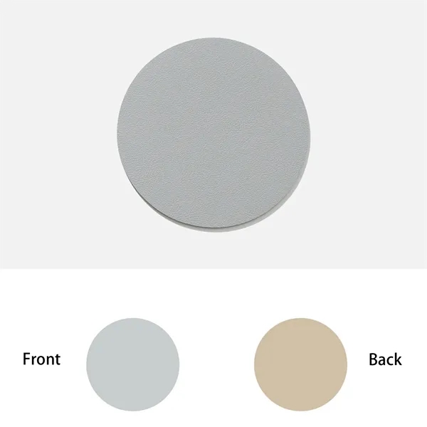 PU Leather Insulated Round Coasters Double Sided MOQ50pcs - PU Leather Insulated Round Coasters Double Sided MOQ50pcs - Image 10 of 11