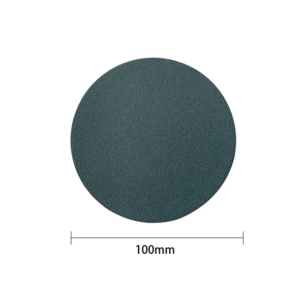 PU Leather Insulated Round Coasters MOQ50pcs - PU Leather Insulated Round Coasters MOQ50pcs - Image 1 of 9