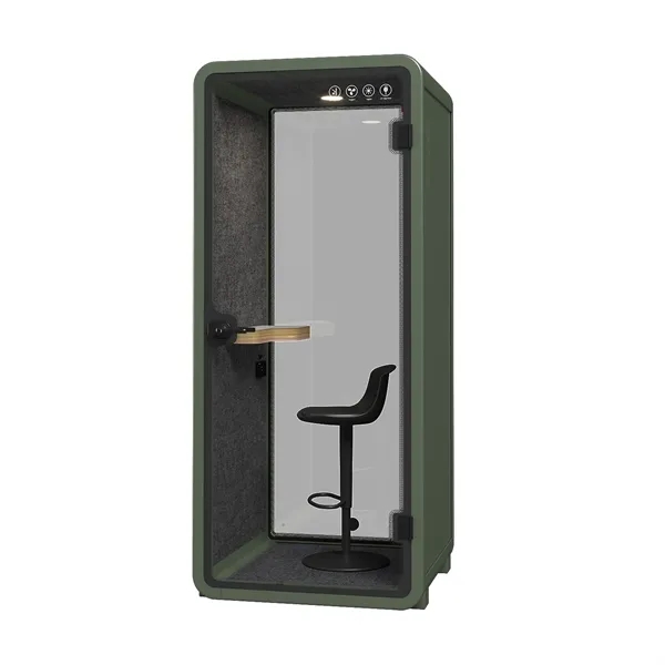 Soundproof Office Phone Booth-Single - Soundproof Office Phone Booth-Single - Image 4 of 4