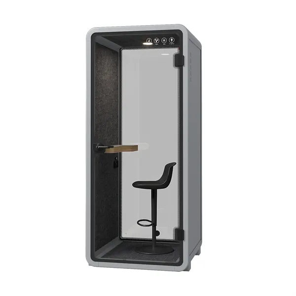 Soundproof Office Phone Booth-Single - Soundproof Office Phone Booth-Single - Image 1 of 4