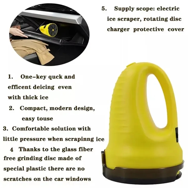 Electric Snow Ice Scraper - Electric Snow Ice Scraper - Image 6 of 8