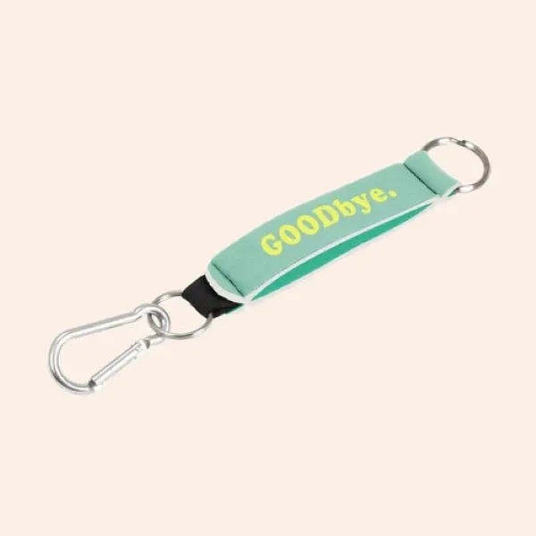 NEOPRENE KEY HOLDER WITH CARABINER - NEOPRENE KEY HOLDER WITH CARABINER - Image 4 of 4