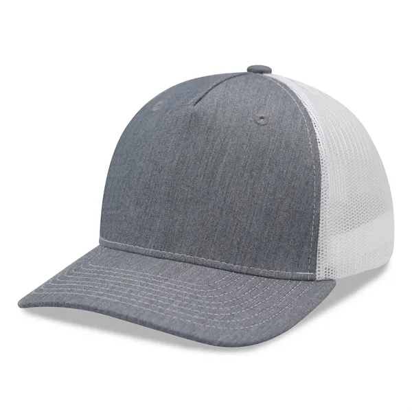 Premium 5 Panels Trucker Cap - Premium 5 Panels Trucker Cap - Image 21 of 30