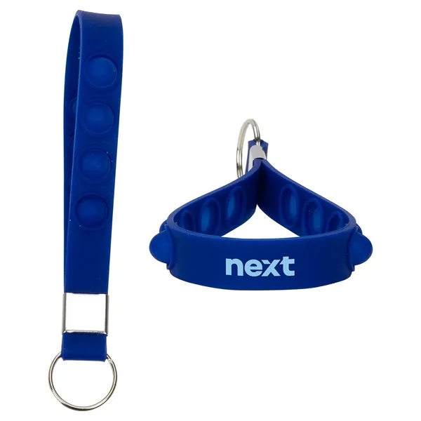 Push Pop Stress Reliever Keychain - Push Pop Stress Reliever Keychain - Image 5 of 13