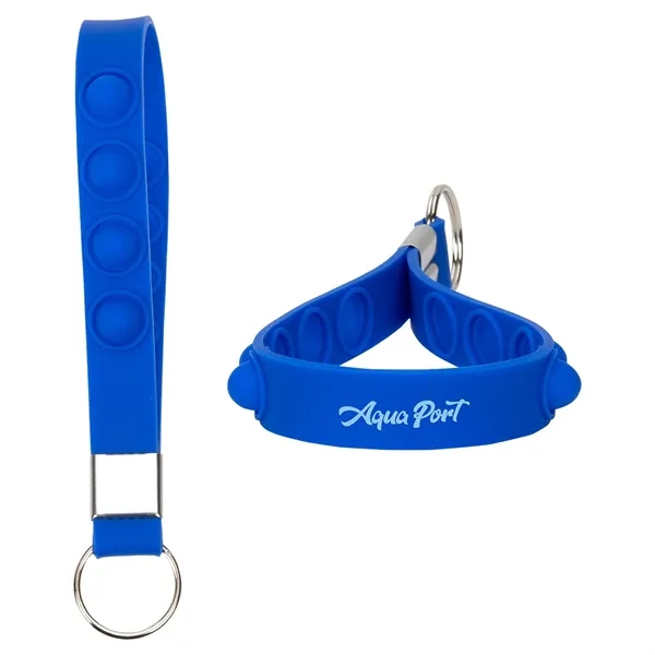 Push Pop Stress Reliever Keychain - Push Pop Stress Reliever Keychain - Image 9 of 13