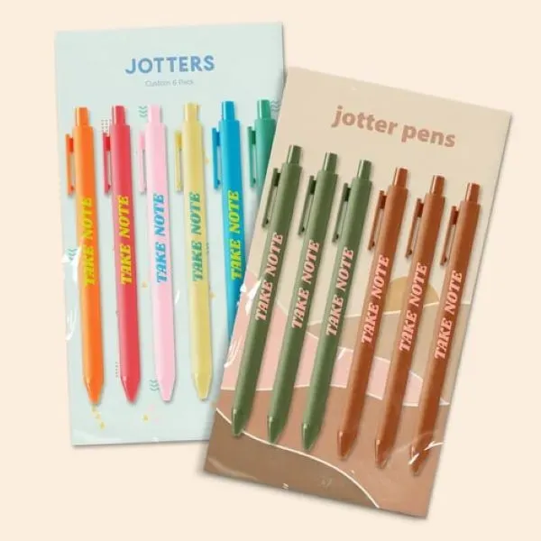 CUSTOM PEN PACKS - 6 PK - JOTTER - CUSTOM PEN PACKS - 6 PK - JOTTER - Image 0 of 4