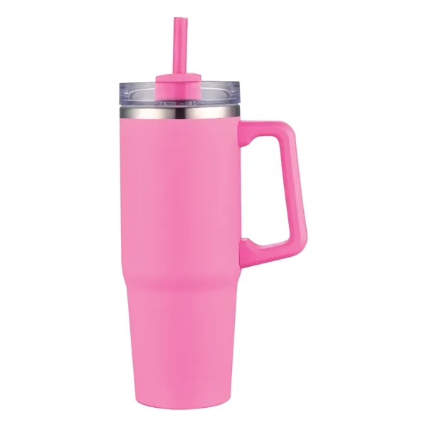 Argus 30 oz. Vacuum Insulated Tumbler Mug w/ Handle - Argus 30 oz. Vacuum Insulated Tumbler Mug w/ Handle - Image 12 of 14
