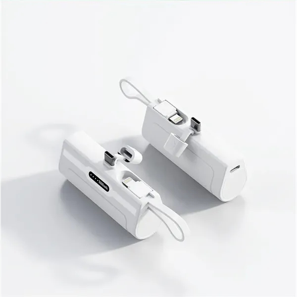 2 In 1 5000mAh Mini Phone Quick Power Bank - 2 In 1 5000mAh Mini Phone Quick Power Bank - Image 3 of 4