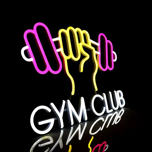 Custom Hollow-out Backboard Neon Signs - Custom Hollow-out Backboard Neon Signs - Image 0 of 14