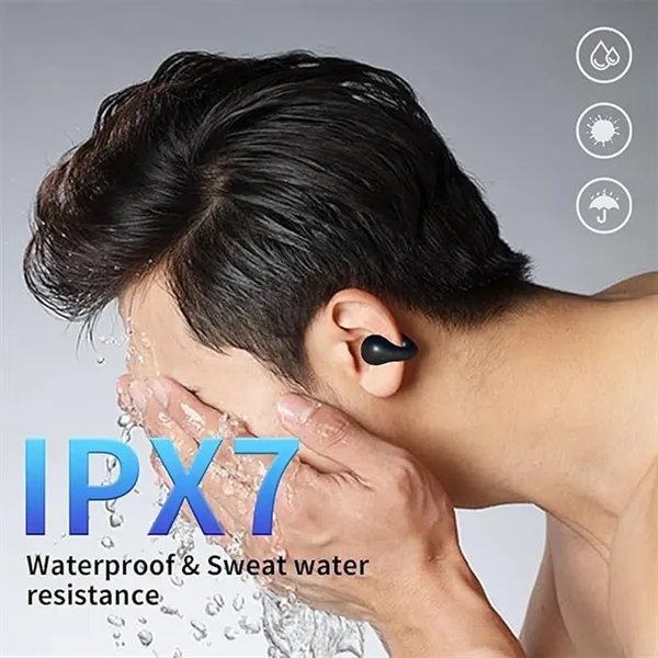 Ear Clip Wireless Bluetooth Headphones - Ear Clip Wireless Bluetooth Headphones - Image 4 of 6