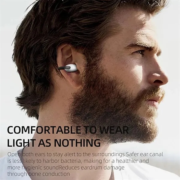 Ear Clip Wireless Bluetooth Headphones - Ear Clip Wireless Bluetooth Headphones - Image 5 of 6