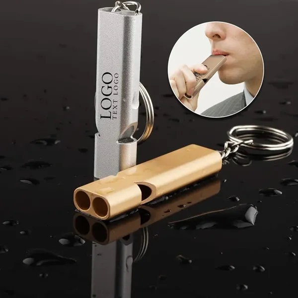 Survival Whistle Keychain - Survival Whistle Keychain - Image 0 of 3