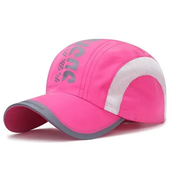 Quick Dry Mesh Baseball Cap - Quick Dry Mesh Baseball Cap - Image 3 of 8