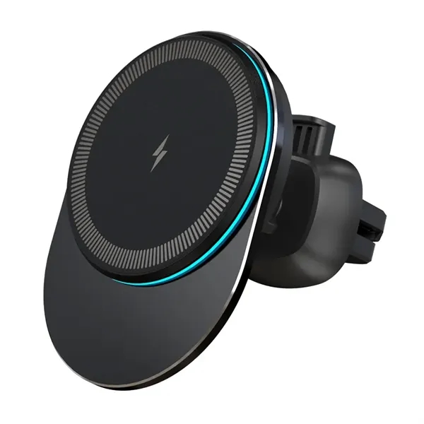 15W Magnetic Wireless Charger Car Phone Holder - 15W Magnetic Wireless Charger Car Phone Holder - Image 1 of 2