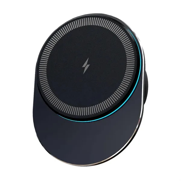 15W Magnetic Wireless Charger Car Phone Holder - 15W Magnetic Wireless Charger Car Phone Holder - Image 2 of 2