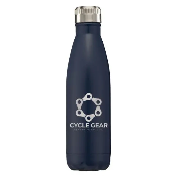 Ibiza - 17 oz. Double-Wall Stainless Bottle - Laser - Ibiza - 17 oz. Double-Wall Stainless Bottle - Laser - Image 2 of 3