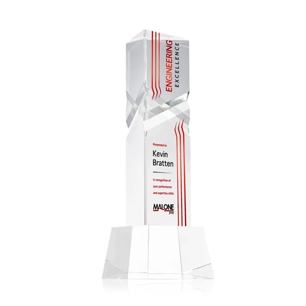 Oakham VividPrint™ Award on Robson Base - Clear