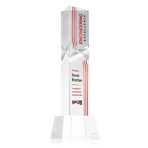 Oakham VividPrint™ Award on Robson Base - Clear