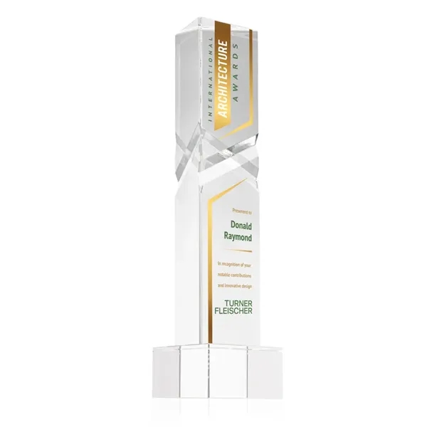 Oakham VividPrint™ Award on Hancock Base - Clear