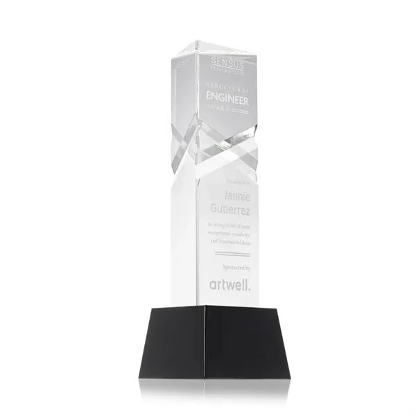 Oakham Award on Robson Base - Black