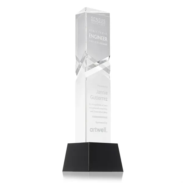 Oakham Award on Robson Base - Black