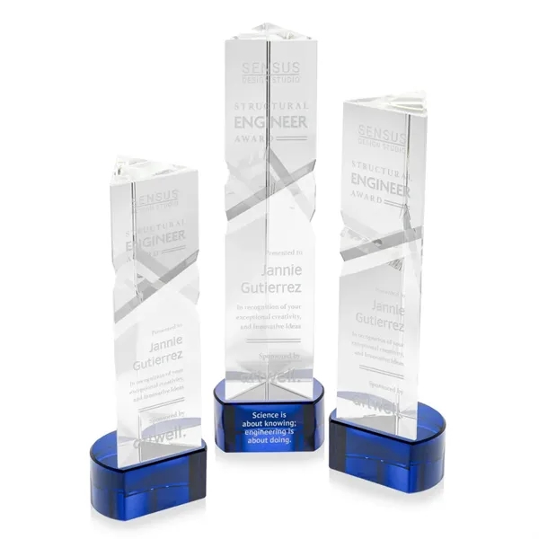 Oakham Award on Paragon Base - Blue