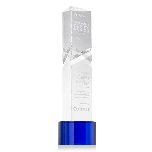 Oakham Award on Marvel Base - Blue