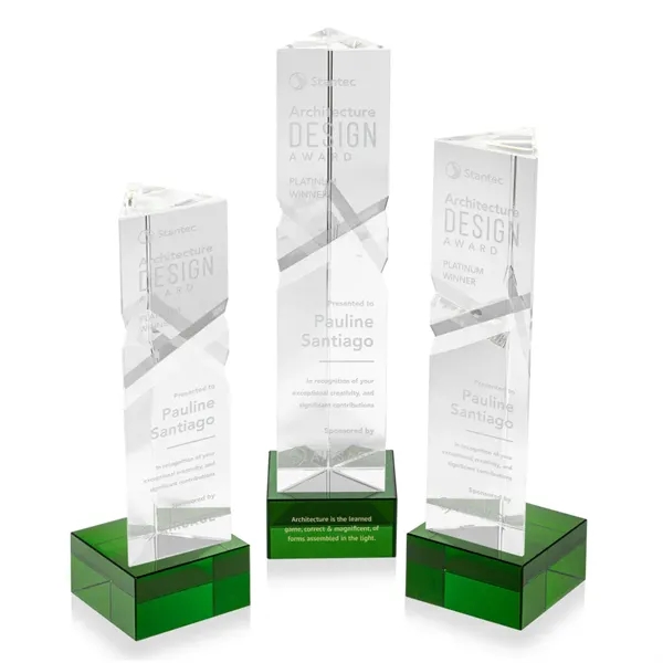 Oakham Award on Hancock Base - Green