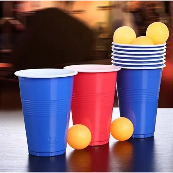 Colorful Party Plastic Disposable Cups - Colorful Party Plastic Disposable Cups - Image 1 of 5