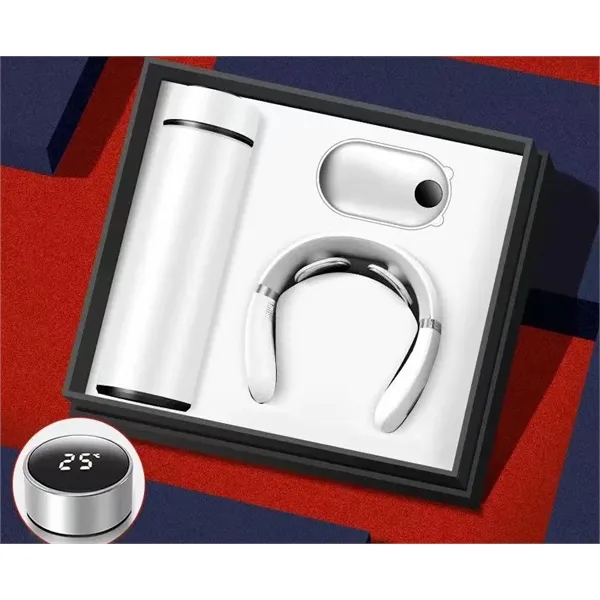 Corporate Gift Set: Tumbler, Hand Warmer, Neck Massager - Corporate Gift Set: Tumbler, Hand Warmer, Neck Massager - Image 3 of 6