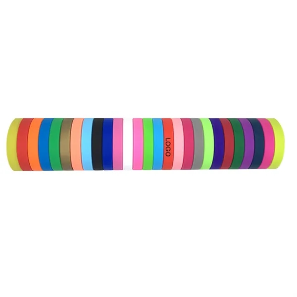 Custom Printed Silicone Wristbands - Custom Printed Silicone Wristbands - Image 1 of 1