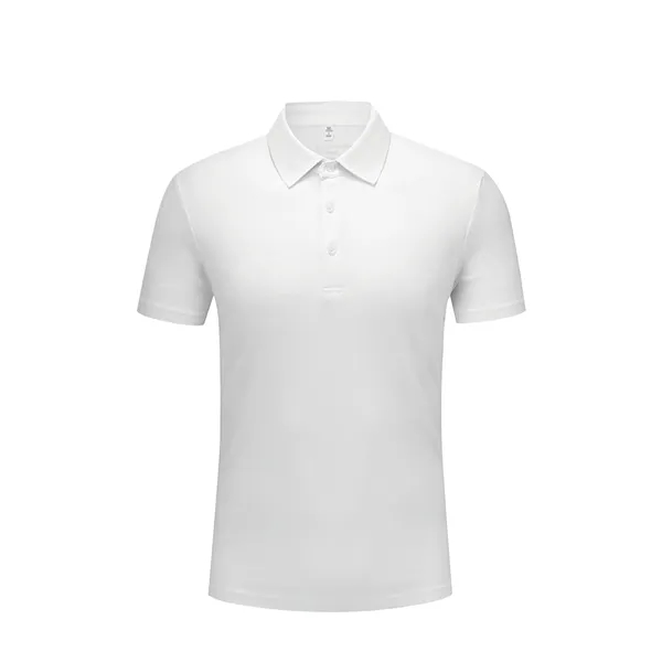 Custom Logo Short Sleeved Polo T-Shirt - Custom Logo Short Sleeved Polo T-Shirt - Image 6 of 8