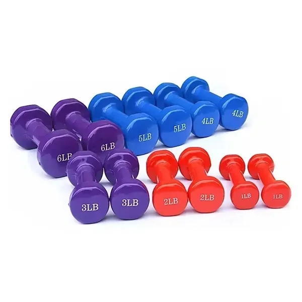 1-6lbs Fitness Dumbbell - 1-6lbs Fitness Dumbbell - Image 1 of 8