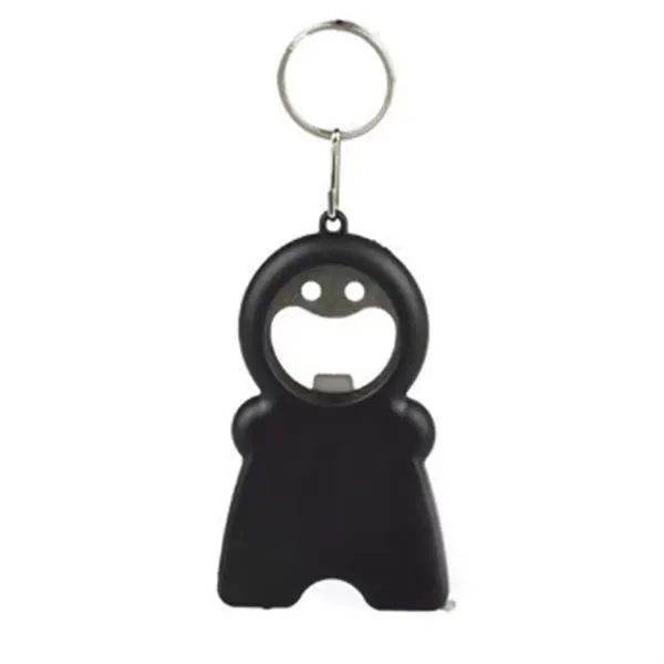 LED Keychain Tape Measure Bottle Opener - LED Keychain Tape Measure Bottle Opener - Image 1 of 3