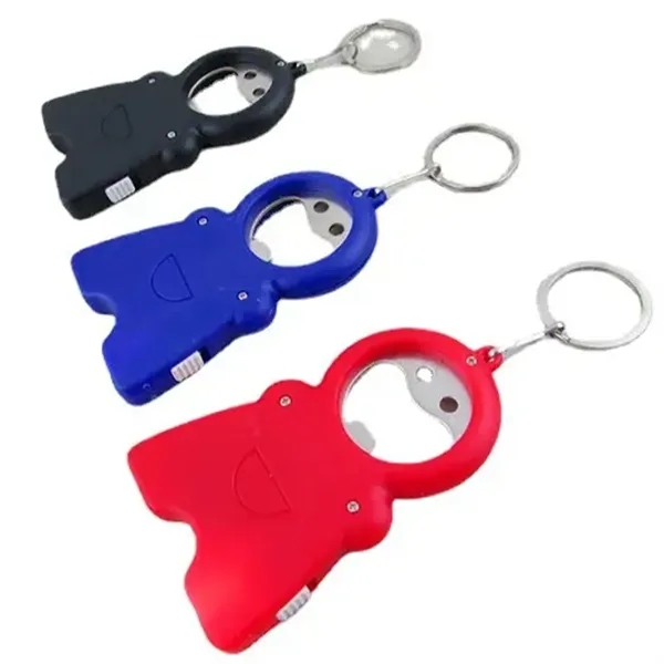 LED Keychain Tape Measure Bottle Opener - LED Keychain Tape Measure Bottle Opener - Image 3 of 3