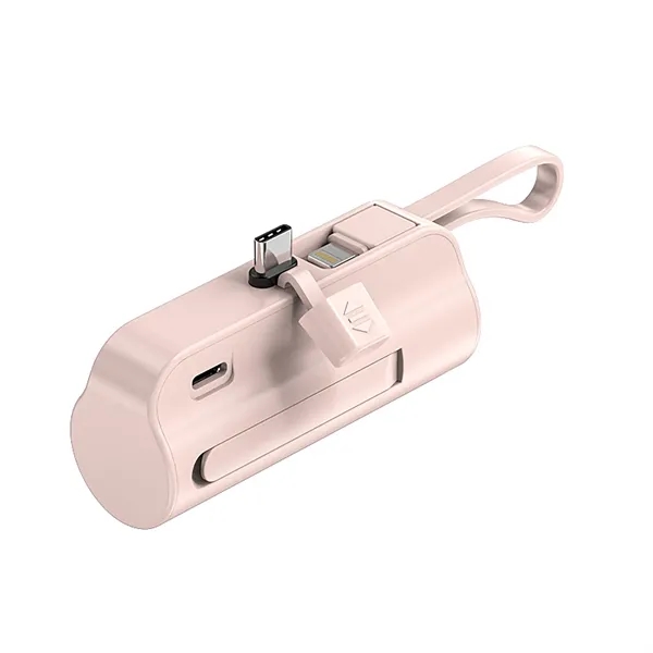 5000mAh Mini Capsule Rechargeable Power Bank - 5000mAh Mini Capsule Rechargeable Power Bank - Image 3 of 4