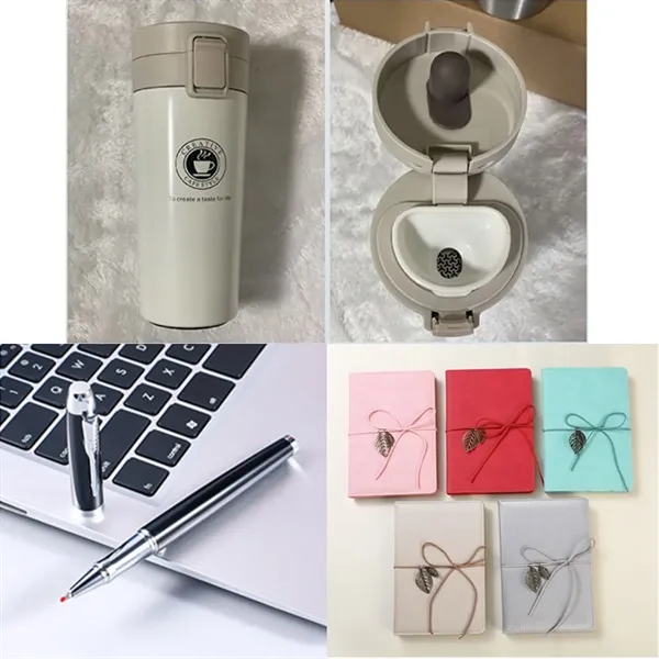 Business Gift Set W/Giftbox Pen Notebook Coffee Cup - Business Gift Set W/Giftbox Pen Notebook Coffee Cup - Image 1 of 2